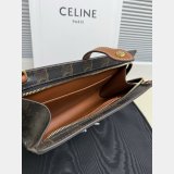 SMALL NOTE BOOK IN triomphe canvas AND NATURAL CALFSKIN