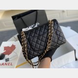 Wholesale Perfect CC Flap Caviar Leather Handbag 25cm