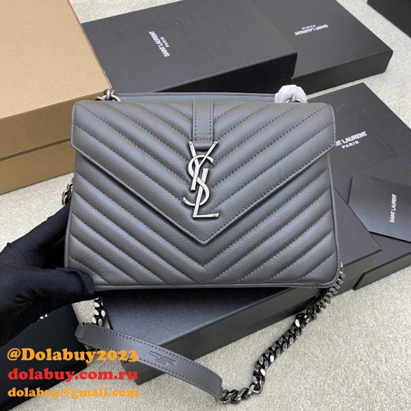 YSL 392737 Envelope Bag in Matelasse Leather