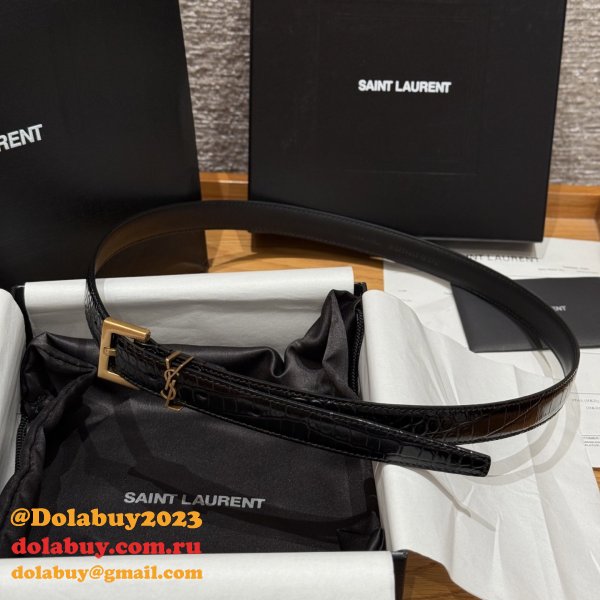 Designer SAINT LAURENT BELT 20MM/30MM