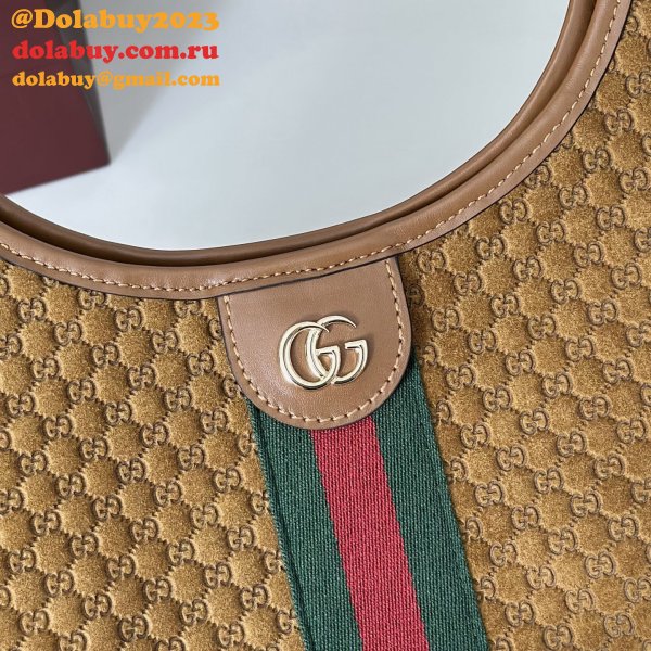 Gucci 853971 Giglio Large Tote GG Canvas Bag