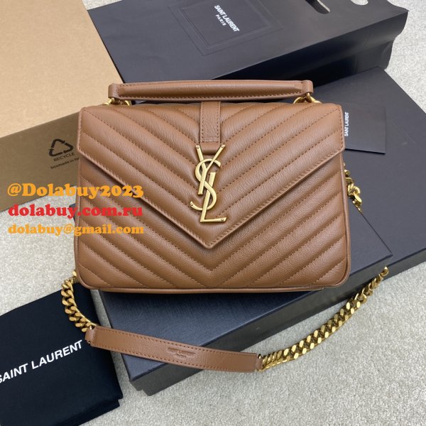 YSL 392737 Envelope Bag in Matelasse Leather