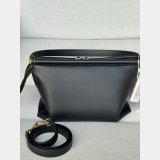 Top loewe Small Whisker bag in glazed calfskin black