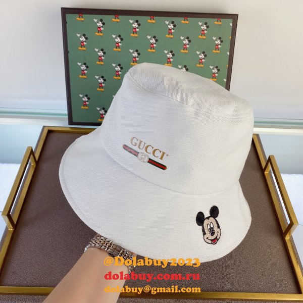 Cheap Gucci Mickey fisherman hat