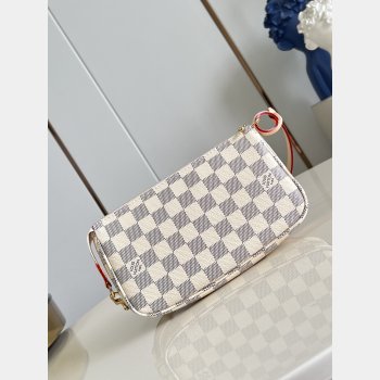Louis Vuitton Pochette Accessoires Damier Azur Canvas N40915 Bag