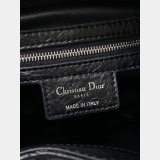 Christian Dior D-Motion Bucket 1025 & 1026 Silver/Gold Bag