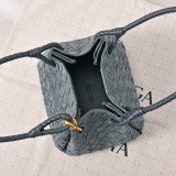TOP Bottega Veneta small Parachute bag suede