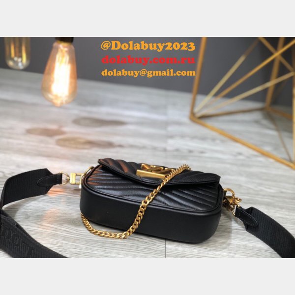 Louis Vuitton Replica M56461/M57864 New Wave Multi Pochette  Leather Crossbody