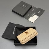 CASSANDRE MATELASSE compact zip-around wallet