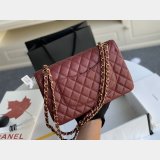 Wholesale CC Perfect Flap Caviar Leather 25cm Handbag