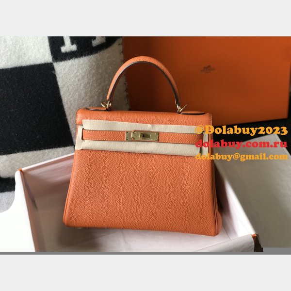 High Quality Customize Hermes Kelly 25MM/28MM TOGO LEATHER For Sale