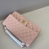 AAA+ Quality FLAP CC Handbag Caviar Leather 25CM