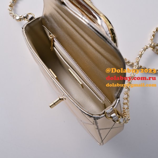 Perfect 1:1 AP4892 Small Clutch Chain Mirror Micro Bags