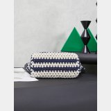 MIU MIU Fabric Crochet Pouch Multicolor