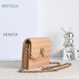Bottega Veneta Andiamo Intrecciato Wallet on a Chain 844107