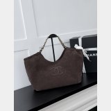 Top Quality AS6474 Suede Quilted Neo Cabas Small Shopping Tote Bag