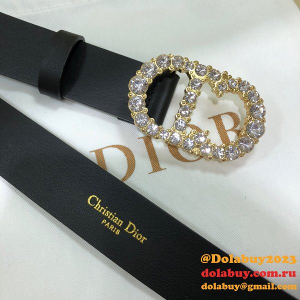 AAA+ Christian Dior AAA Belts 30mm Best