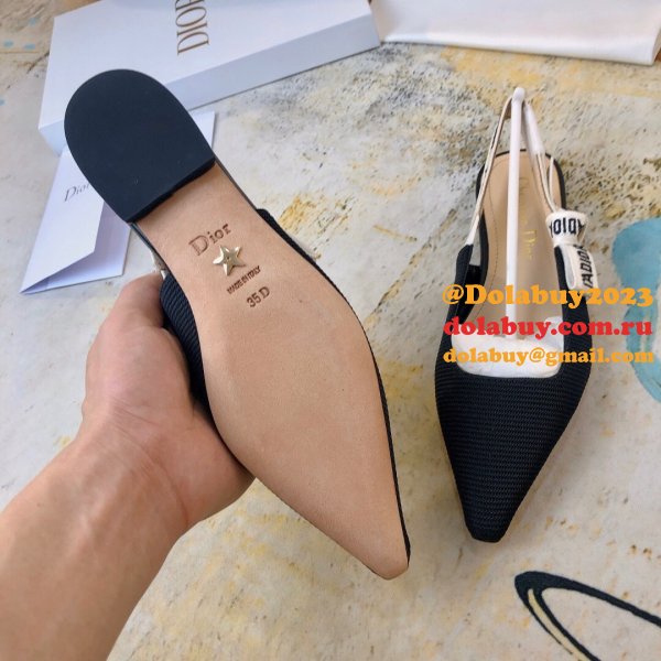 Luxury DiOR J'Adior Slingback Pump Shoes
