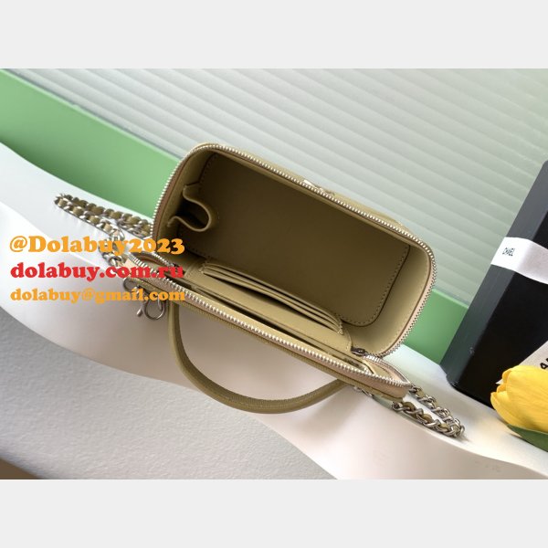 Long Vanity With Chain Luxury Grained Shiny AP4933 Bag