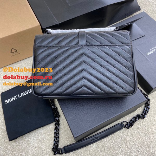 YSL 392737 Envelope Bag in Matelasse Leather
