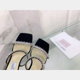 Suede Sandals Replica Jimmy Choo 7 Star Heel 10CM Shoes