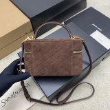 Saint Laurent YSL Gany Vanity Diamond-quilted Bag 766731