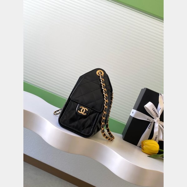 Luxury 1:1 Suede Hobo Black High Quality Mini AS5631 Bag