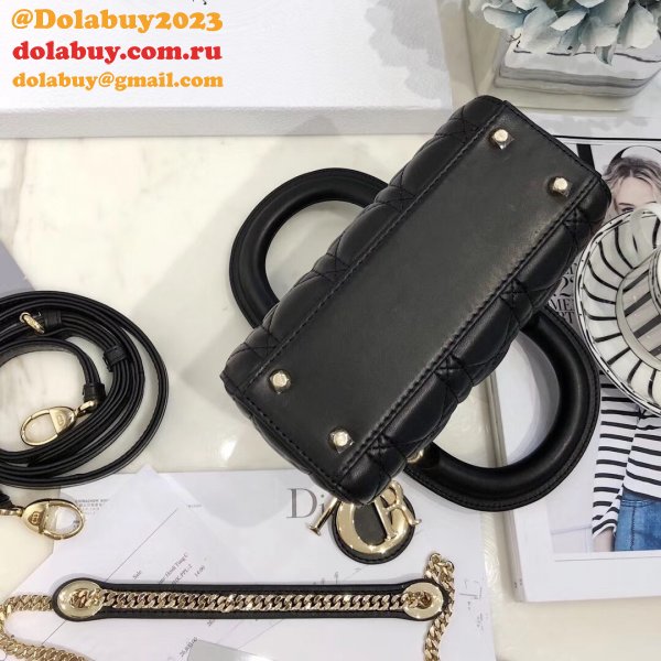 AAA+ Christian Lady Dior Handbags Online Purchase MINI 17CM