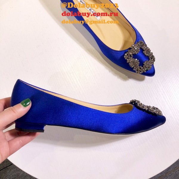 Cheap Manolo Blahnik Flat Shoes