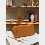 Hermes birkin 30cm calf Leather ostrich Vein bag