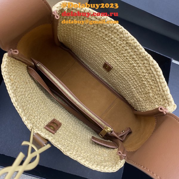 Best Saint Laurent LE 5A 7 SOFT 713938 Raffia Bag