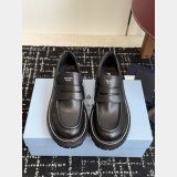2026 Prada leather loafers