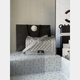 Top Replica CC Le Boy Flap Bag caviar leather 25CM