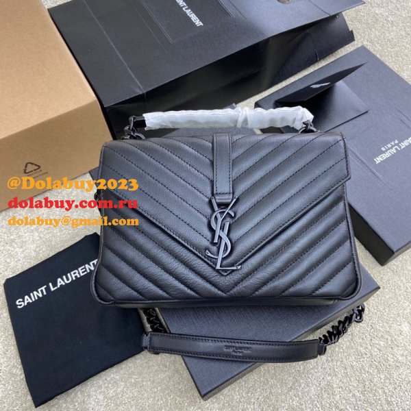 YSL 392737 Envelope Bag in Matelasse Leather