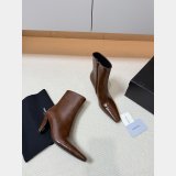 YSL JILL booties in smooth leather