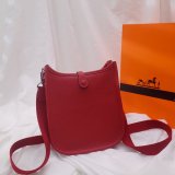 Replica Hermes Mini Evelyne TPM Bag Red