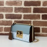 Luxury Padlock Gucci Copy GG Shoulder 409487 Bag