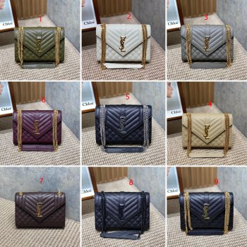 Saint Laurent Envelope Chain Shoulder 487206 Bag