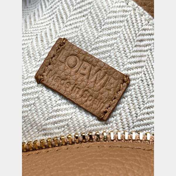 MINI Fashion Loewe Puzzle Bag In Soft Grained Galfskin 18cm