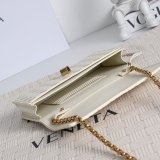 Bottega Veneta Andiamo Intrecciato Wallet on a Chain 844107