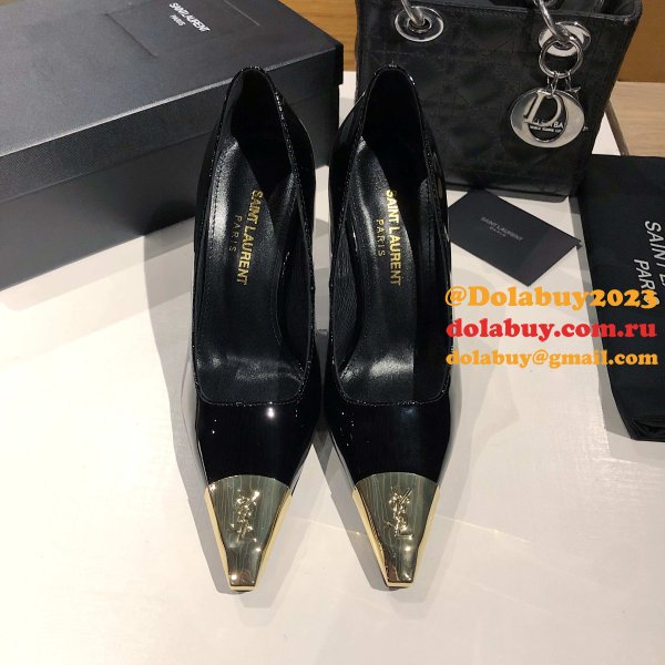 Top Quality SAINT LAURENT KNOCKOFF Pumps In Patent Leather