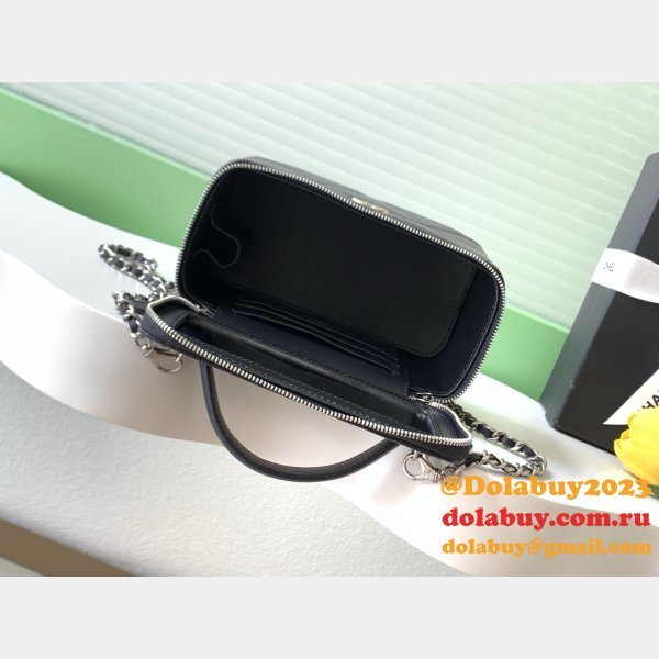 Long Vanity With Chain Luxury Grained Shiny AP4933 Bag