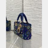dior d-JOY LADY BAG 22CM COLLECTION blue