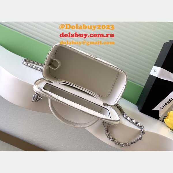 Long Vanity With Chain Luxury Grained Shiny AP4933 Bag