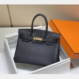 Hermes Birkin 35cm Togo leather Handbags Black