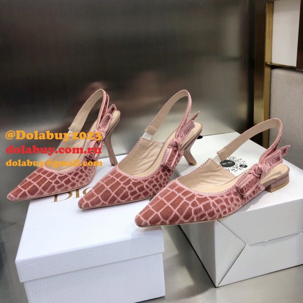 Perfect Macrame Dior 2024 J'Adior Replica Shoes