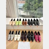 Saint Laurent Paris flat leather loafers