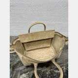 Celine New Luggage In Supple Shiny Lambskin 124213 Bag