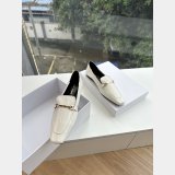 Saint Laurent Paris flat leather loafers