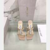 Top Designer Flat Sandals Jimmy Choo Heel 7 cm High Replica Shoes